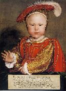 HOLBEIN, Hans the Younger Portrait of Prince Edward oil painting